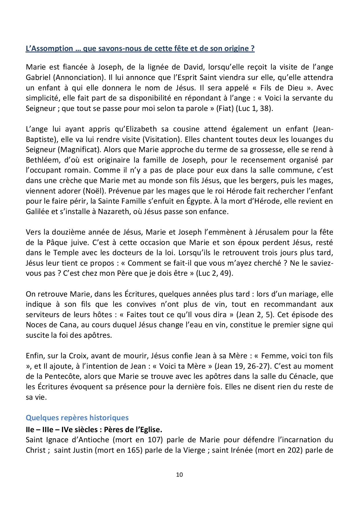 calendrier paroissial  2014
